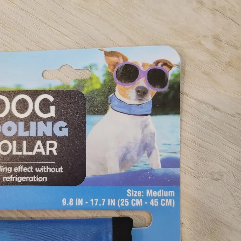 NWT Blue Dog Cooling Collar Size Medium - Picture 2 of 6